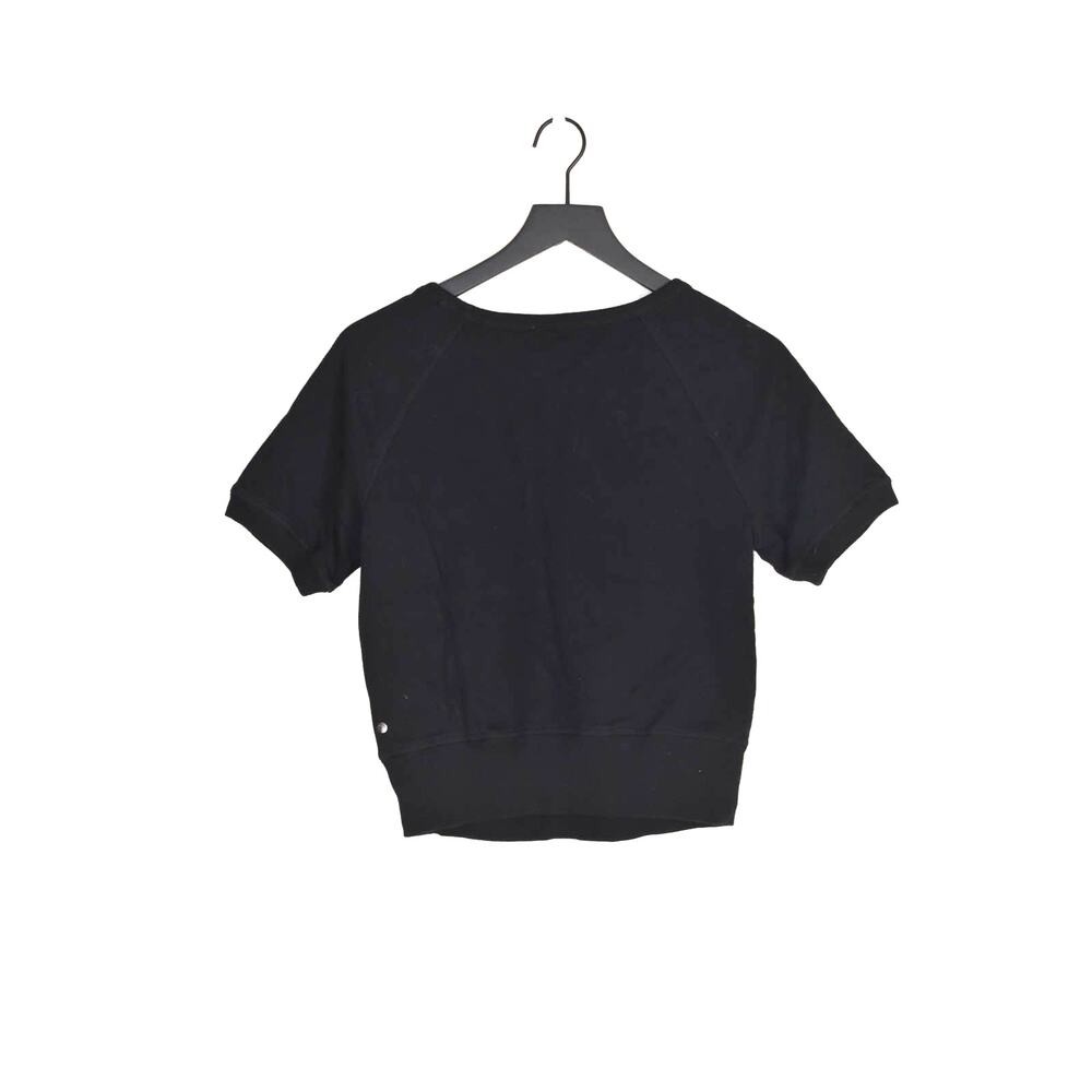 Z by Zella Cropped Black Sweatshirt w/ Cutout Front Size M - Picture 2 of 5